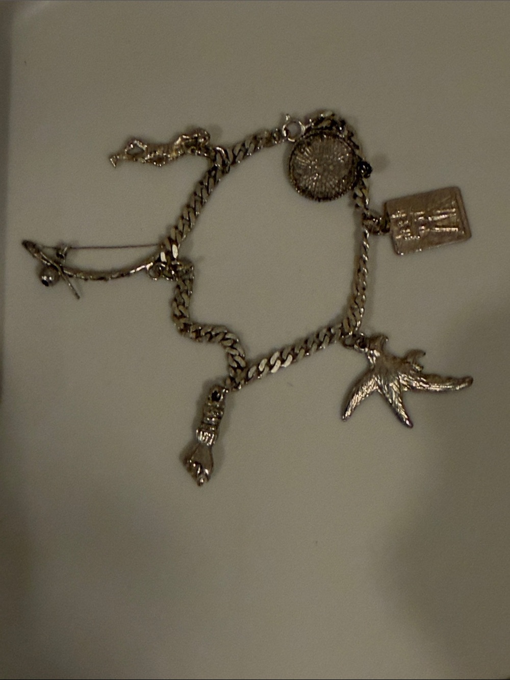 Vintage Cool A$$ charm bracelet